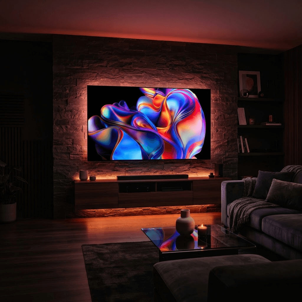 Elektronischer Programmführer (EPG) zeigt Sender, laufendes Programm und Sendezeiten auf dem Fernseher